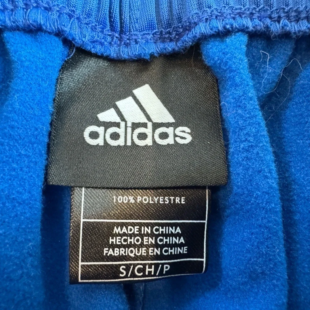 Kansas University break away snap basketball pants by Adidas size S